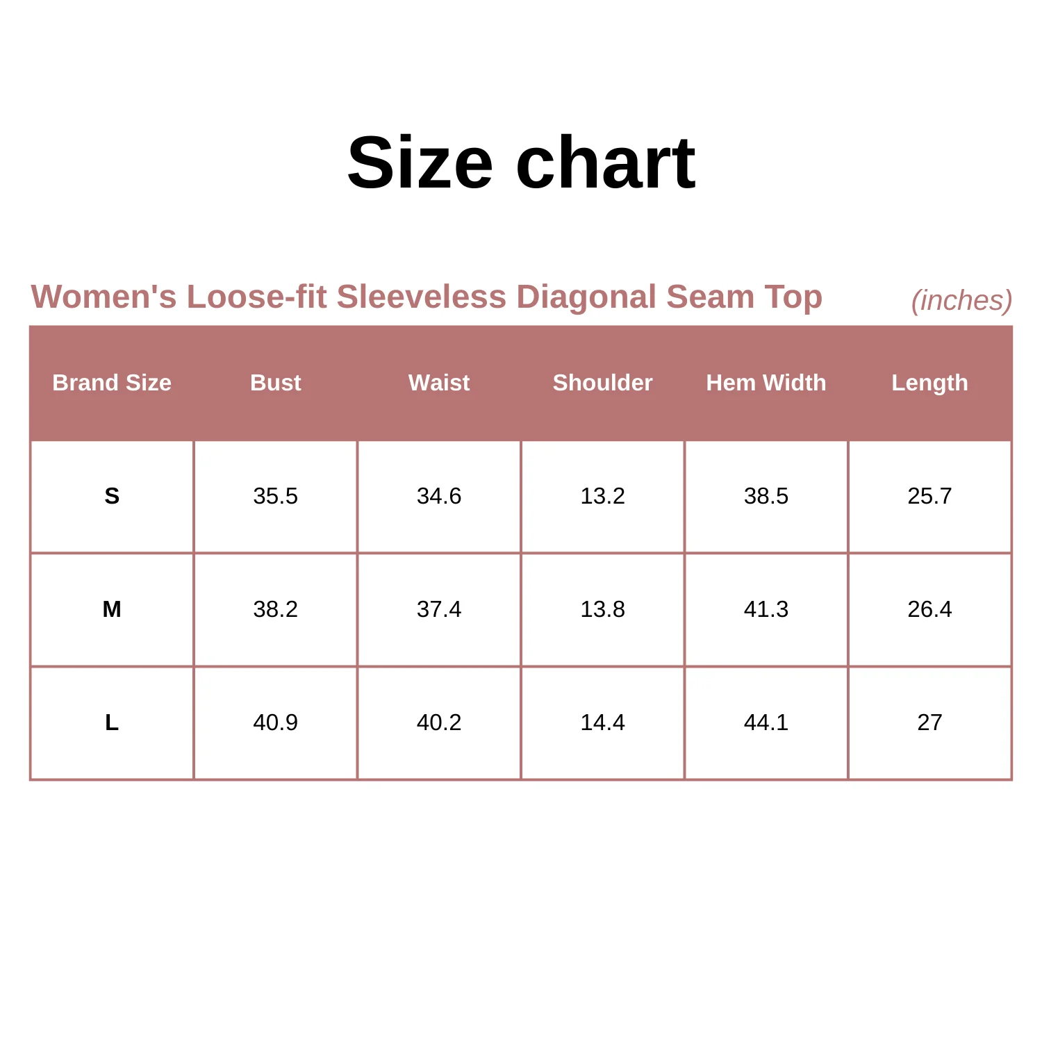 Women's Loose-fit Sleeveless Diagonal Seam Top Women's Loose-fit Sleeveless Diagonal Seam Top