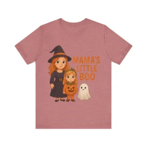 Adult Halloween Shirt Witch Ghost Unisex Tee