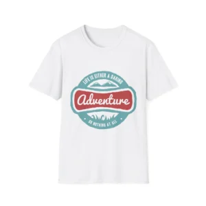 Adventure T-Shirt Wanderlust Tee Travel Shirt Explorer Top Outdoor Apparel A Daring Adventure