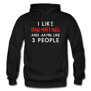 Animator Hoodie Animation Clothing Animator Pullover Animator Clothing Animation Sweater Animator Sweater Animator Sweatshirt