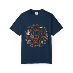 Autumn Pumpkin T-Shirt Unisex Fall Fashion Tee