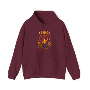Autumn Vibes Unisex Hoodie Cozy Fall Hoodie 2D Printed