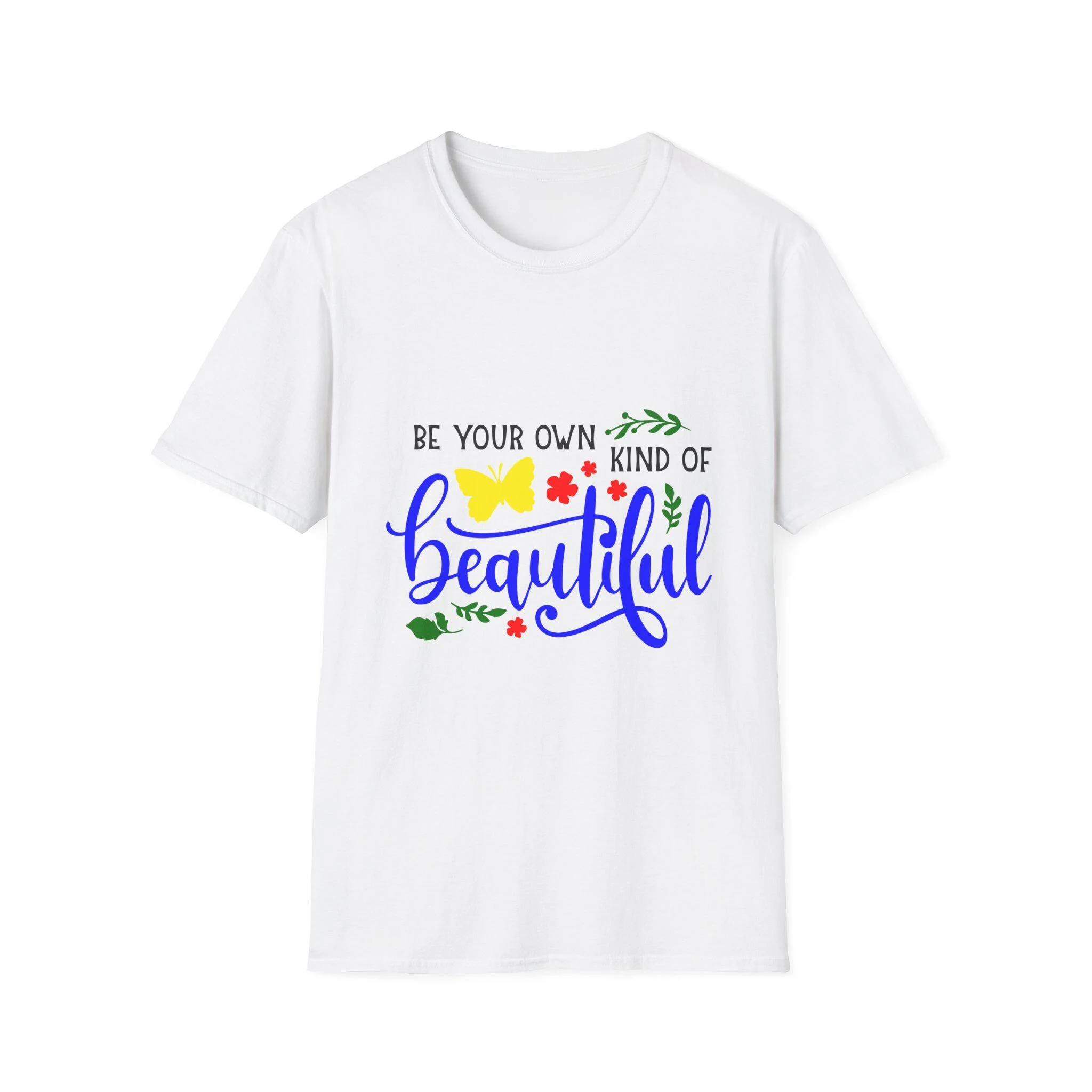 Be Your Own Kind of Beautiful Unisex Softstyle T-Shirt Inspirational Tee Motivational Shirt Positive Vibes Top Self-Love Apparel Be Your Own Kind of Beautiful Unisex Softstyle T-Shirt Inspirational Tee Motivational Shirt Positive Vibes Top Self-Love Apparel