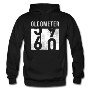 Birthday System - 60th Birthday Hoodie 60th Birthday Gift Oldometer Hoodie Oldometer Gift 60 Years Old Hoodie Funny 60th Gift