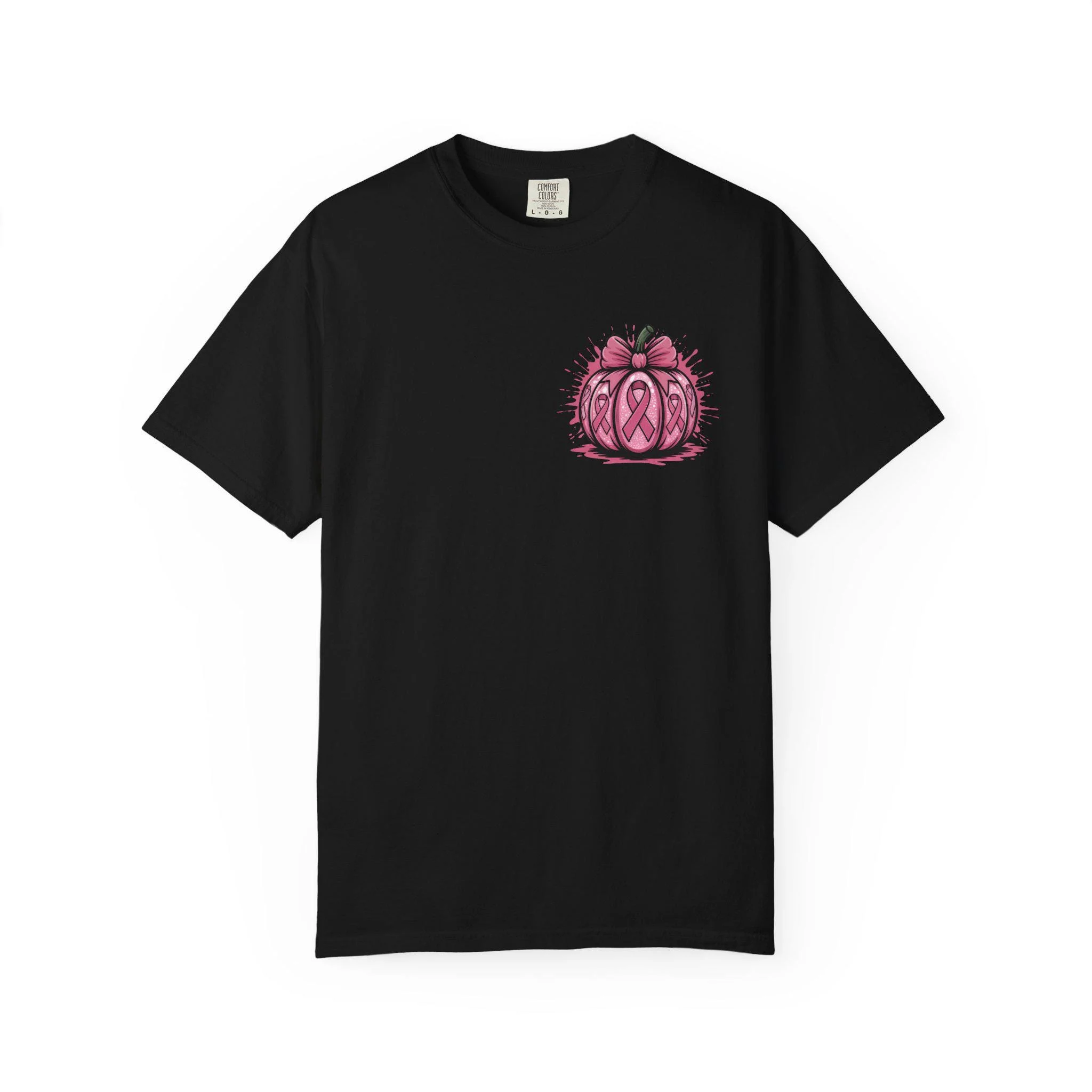 Breast Cancer Awareness T-Shirt October Pink Pumpkin Graphic Tee Breast Cancer Awareness T-Shirt October Pink Pumpkin Graphic Tee