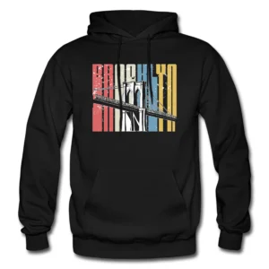 Brooklyn Hoodie NYC Sweatshirt New York Hoodie New York Gift Brooklyn Gift City Wear Urban Apparel Brooklyn Love NYC Gift