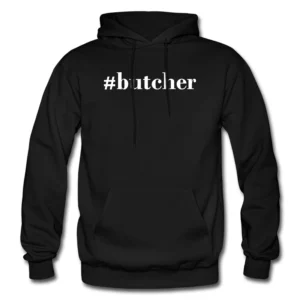 Butcher Hoodie Butcher Clothing Butcher Sweatshirt Butcher Sweater Meat Processor Clothing Butcher Pullover Meat Processor