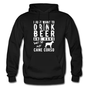 Cane Corso Hoodie Cane Corso Gift Beer Lover Hoodie Beer Lover Gift Cane Corso Dad Dog Lover Hoodie Dog Dad Hoodie Pet Parent