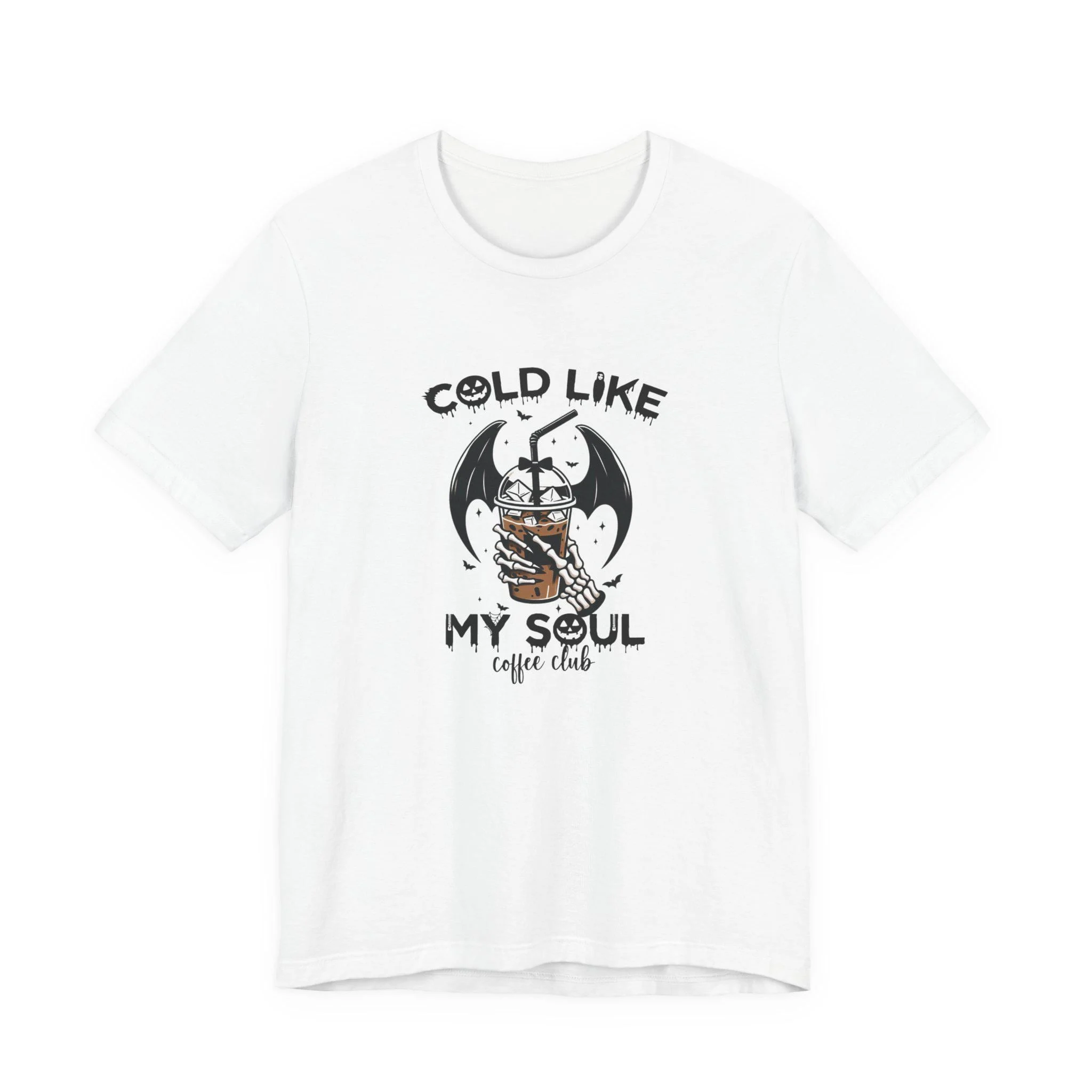 Cold Like My Soul Goth T-Shirt Unisex Coffee Lover Tee Gift Cold Like My Soul Goth T-Shirt Unisex Coffee Lover Tee Gift