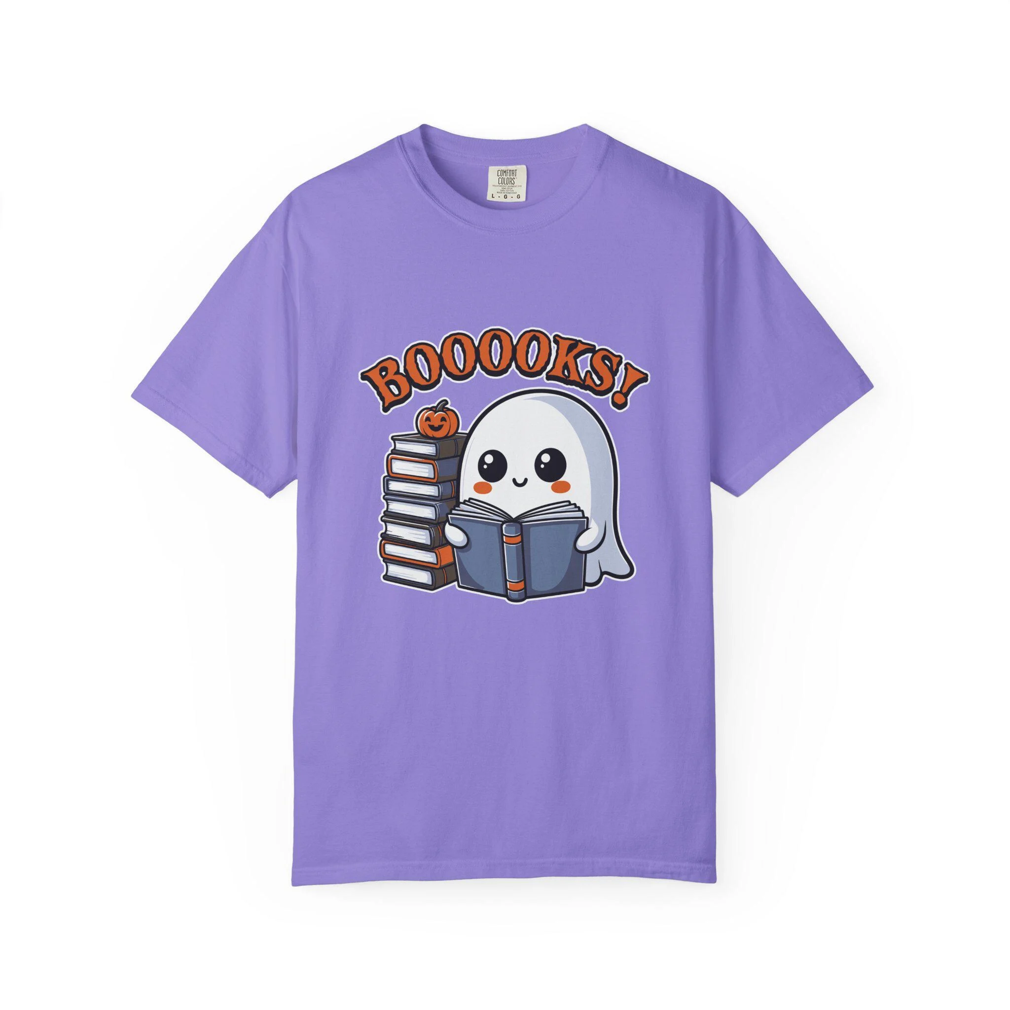 Cute Ghost Book Lover T-Shirt Halloween Apparel Unisex Graphic Tee Cozy Casual Wear Perfect Gift for Bookworms Cute Ghost Book Lover T-Shirt Halloween Apparel Unisex Graphic Tee Cozy Casual Wear Perfect Gift for Bookworms
