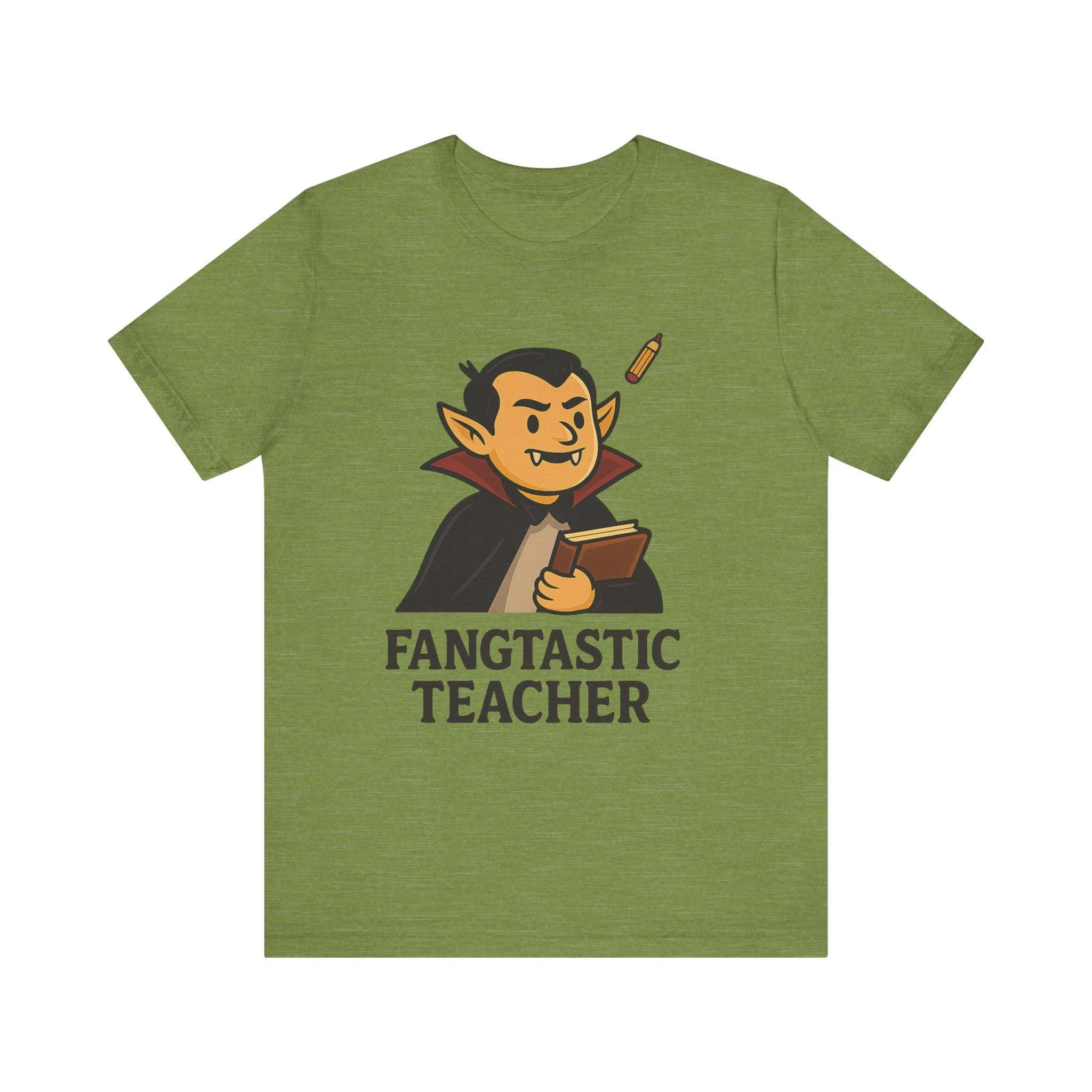Fangtastic Vampire Teacher T-Shirt Funny Halloween Graphic Tee Fangtastic Vampire Teacher T-Shirt Funny Halloween Graphic Tee