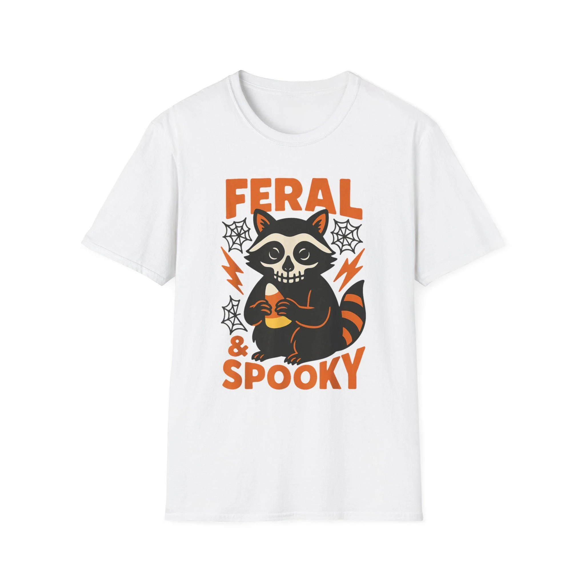 Feral Girl Fall Raccoon Halloween Pumpkin Raccoon Autumn T-Shirt Unisex Graphic Tee Halloween Apparel Cute Raccoon Shirt Fall Fashion Feral Girl Fall Raccoon Halloween Pumpkin Raccoon Autumn T-Shirt Unisex Graphic Tee Halloween Apparel Cute Raccoon Shirt Fall Fashion