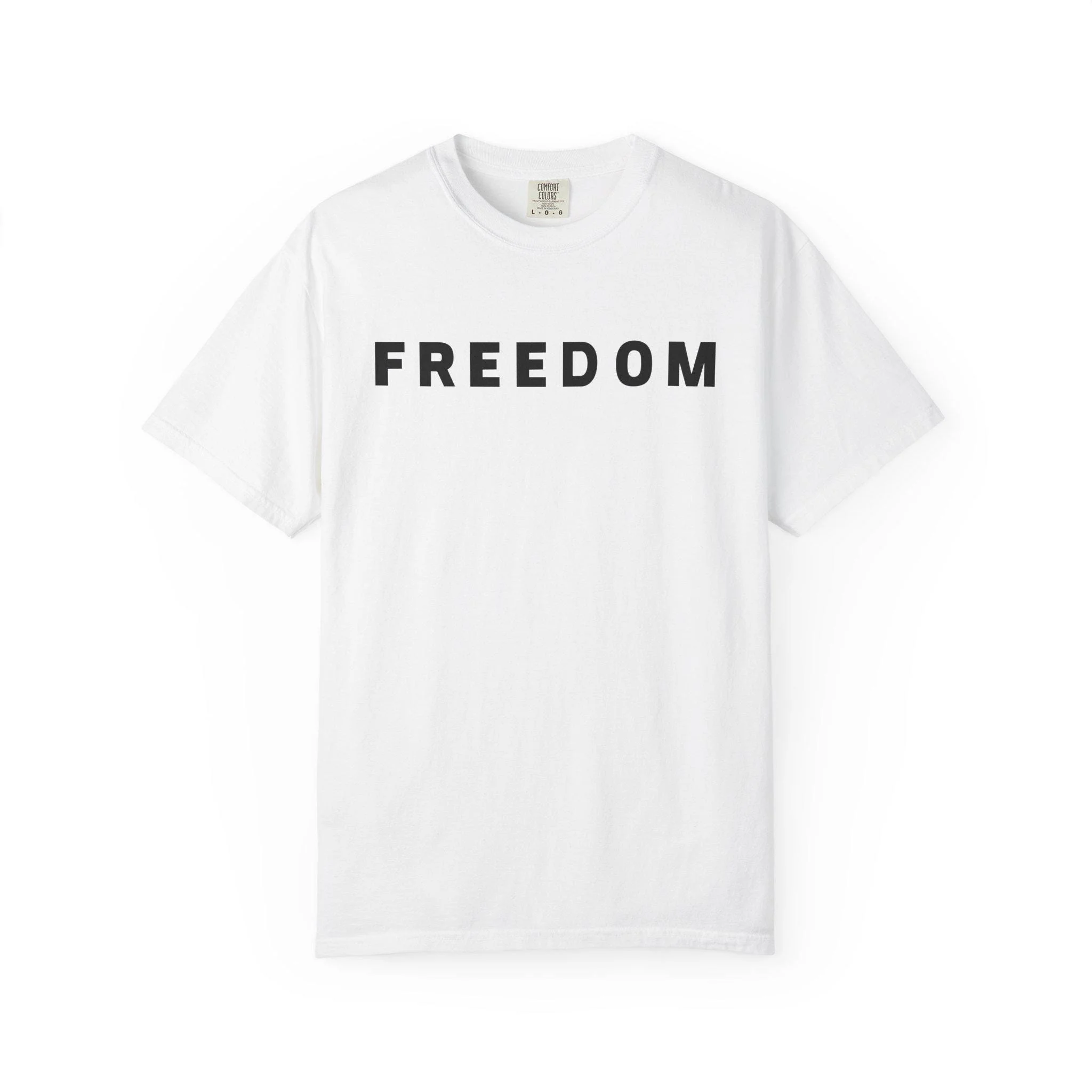 Freedom Statement Unisex Cotton Tee Turning Point USA Proceeds Freedom Statement Unisex Cotton Tee Turning Point USA Proceeds