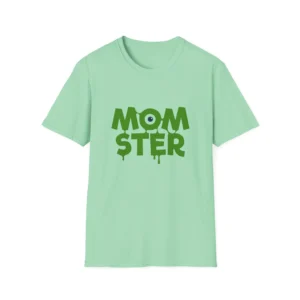Funny Momster T-Shirt Quirky Mom Halloween Tee